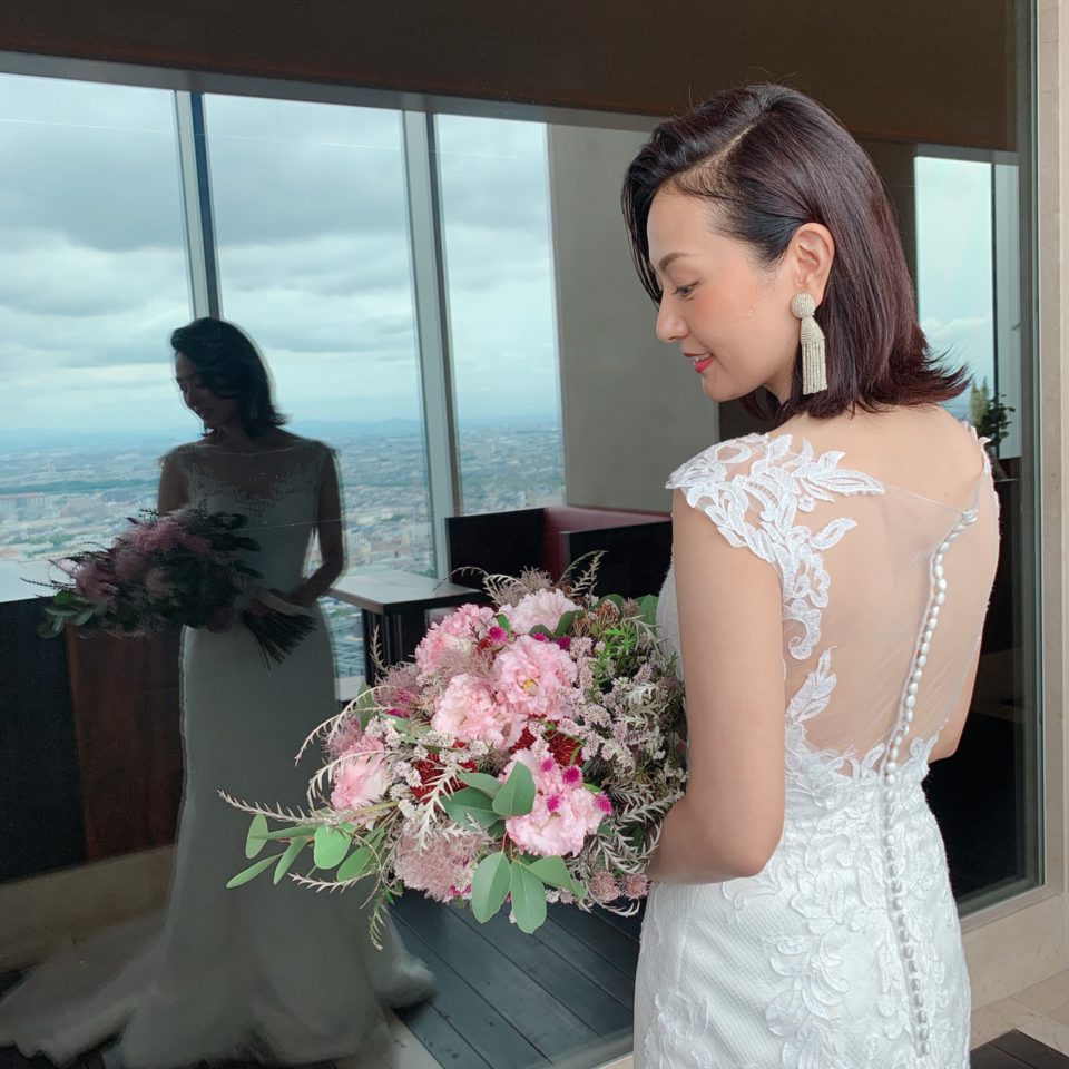 個性的でかわいい おしゃれ花嫁ヘアスタイルをご紹介 でら婚