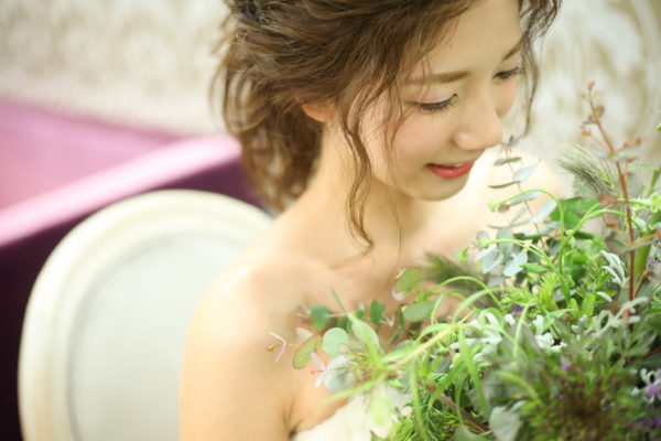 準備する花嫁