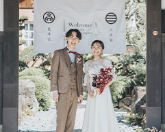 新郎新婦入場