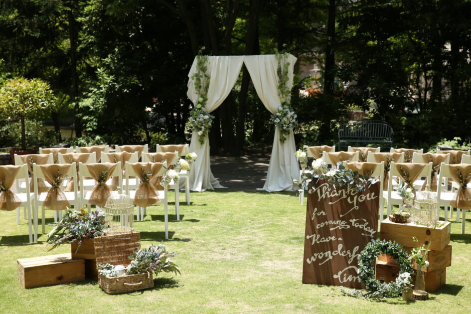ガーデンウエディング 【公式】アールウエディングス 名古屋市のオリジナル結婚式プロデュース