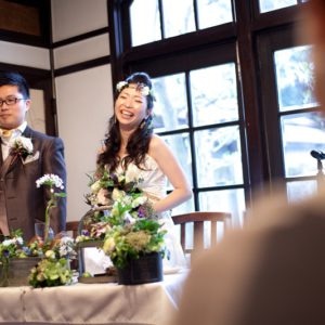 パーティは和やかに